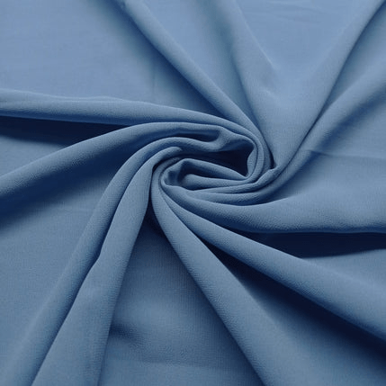 PLAIN GEORGETTE HIJAB - BLUE