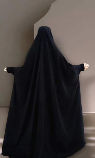 IRAQI BUTTON ABAYA IN IMPORTED GEORGETTE CHIFFON