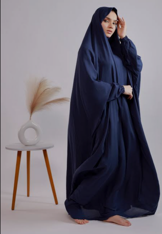 PLAIN NAVY BLUE CHADAR