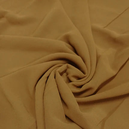 PLAIN GEORGETTE HIJAB - CAMEL