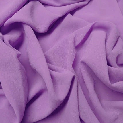 PLAIN GEORGETTE HIJAB - LIGHT PURPLE